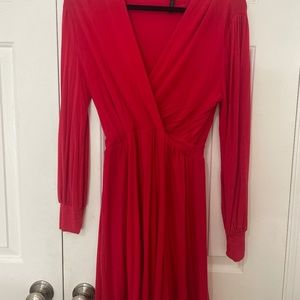 fraiche by j red dress